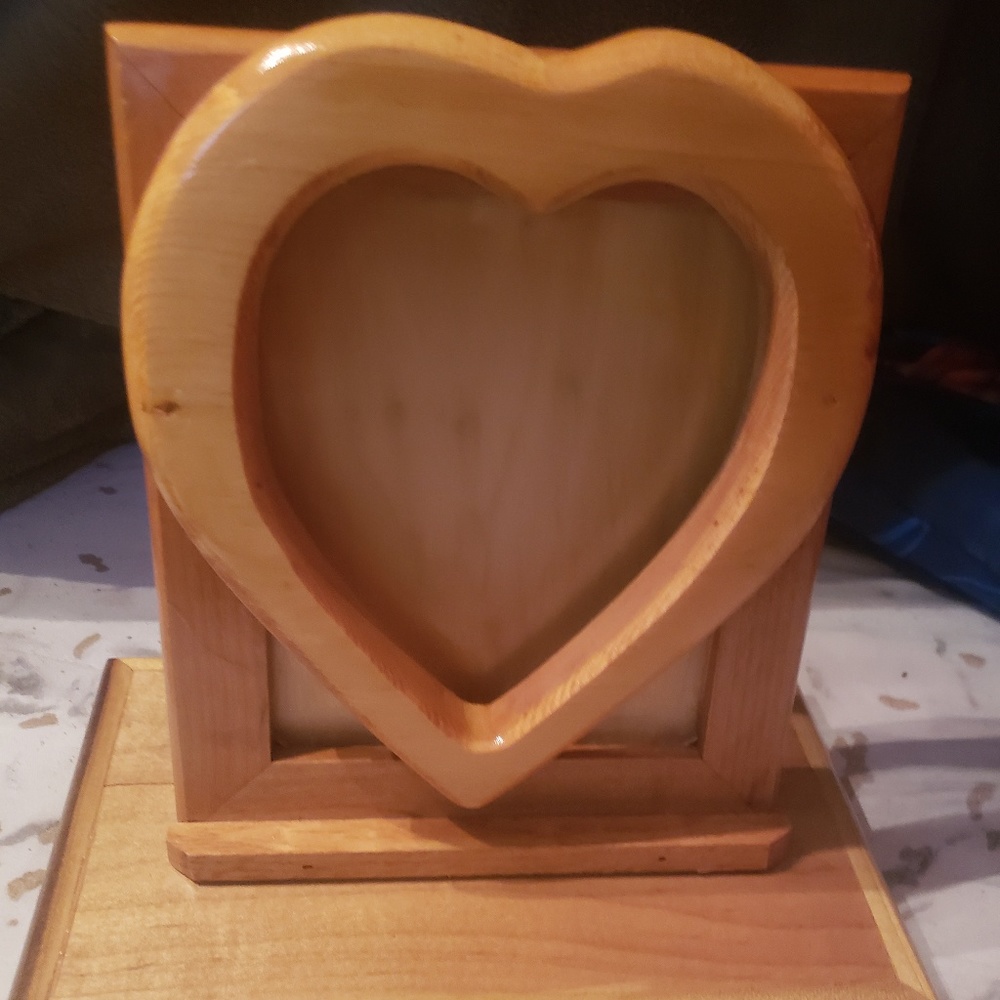 Homemade picture frame